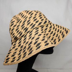Great Hats Karen Keith Womens OS Vegetable Fiber Beige Tan Sun Weaved Hat